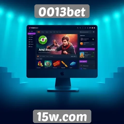 Análise da interface do usuário do site 0013bet